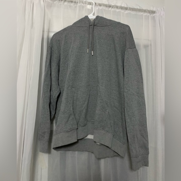 H&M Tops - Plain Grey H&M Hoodie, L